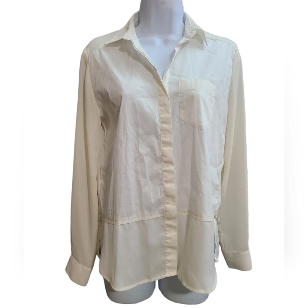 ANN TAYLOR button down top XS